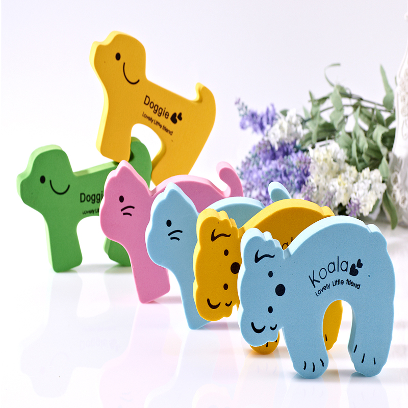 Child kids Baby Cartoon Animal Jammers Stop Door stopper holder lock Safety Guard Finger Protect