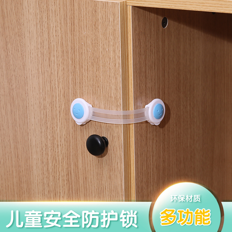 Multifunctional Baby Anti-Clamp Hand Drawer Lock Children&#039;s Safety Lock Baby Protection Children&#039;s Supplies Cabinet Cabinet Door Lock Fastener