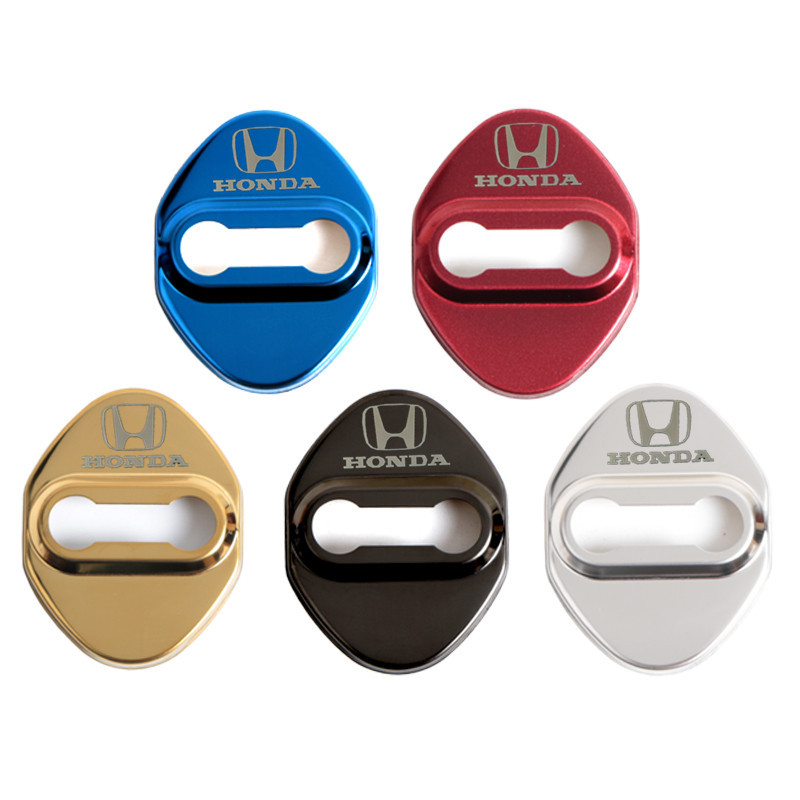 Accord Fit Ji Ji Jie De CRV Stainless Steel Car Door Lock Protective Cover Automobile Door Lock Buckle Cover