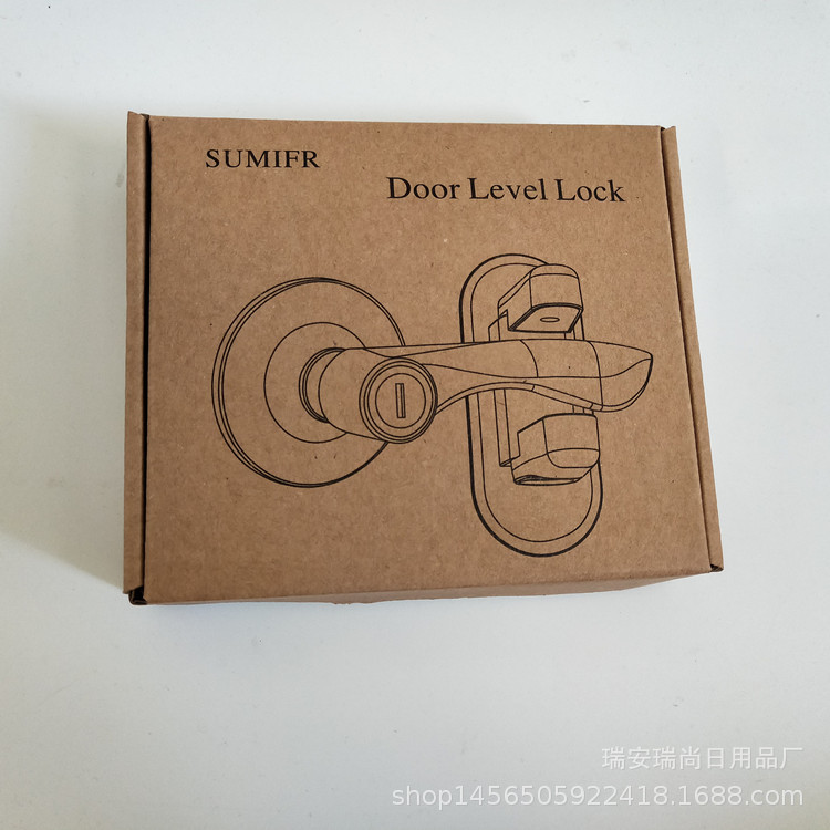 Hot Selling Children&#039;s Safety Protection Handle Lock Baby AntiOpen Door Security Lock Multifunctional Door Handle Lock