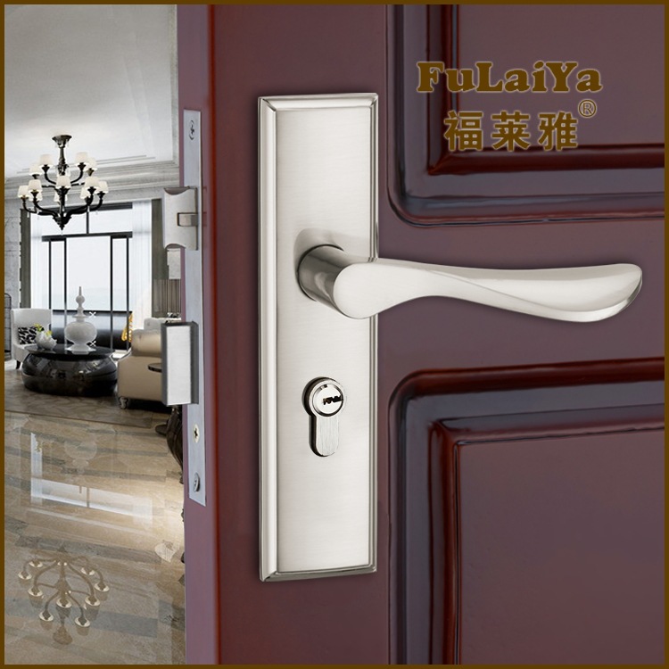 Wenzhou Lock Zinc Alloy Mortise Lock Door Lock X20108 Room Door Bathroom Door Lock Hardware Security Lock