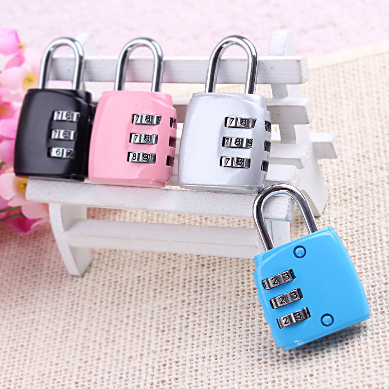 Lock Factory Direct Sales Alloy Mailbox Lock Fashion Security Padlock with Password Required 3-Digit High-End Password Lock CH-17H