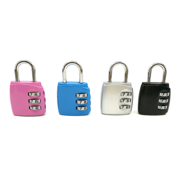Lock Factory Direct Sales Alloy Mailbox Lock Fashion Security Padlock with Password Required 3-Digit High-End Password Lock CH-17H