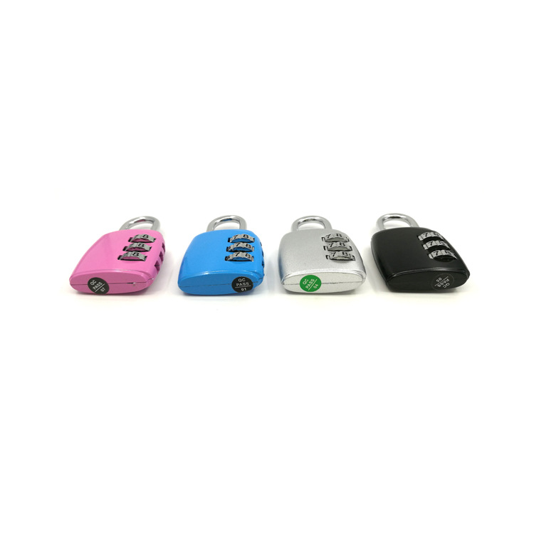 Lock Factory Direct Sales Alloy Mailbox Lock Fashion Security Padlock with Password Required 3-Digit High-End Password Lock CH-17H