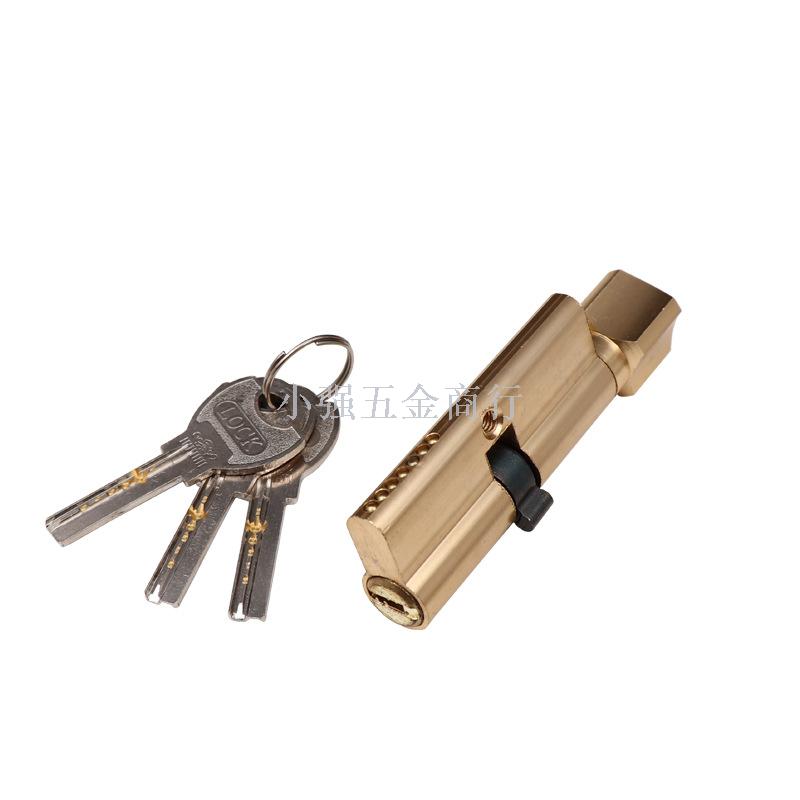 Door lock archaize hotel door lock copper lock body room lock thickened handle lock core