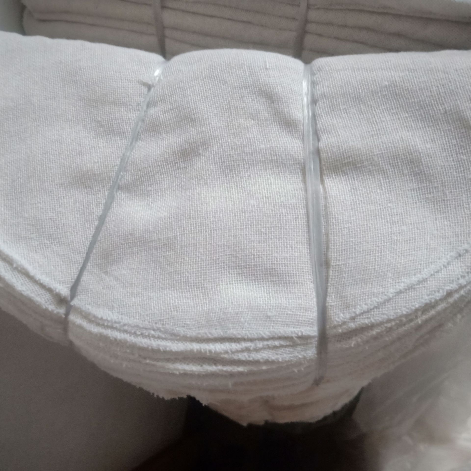 2628 Encrypted NonSizing Lock Edge Food Steamers Cloth Cotton Steamed Buns Dumplings round Steamer Cloth