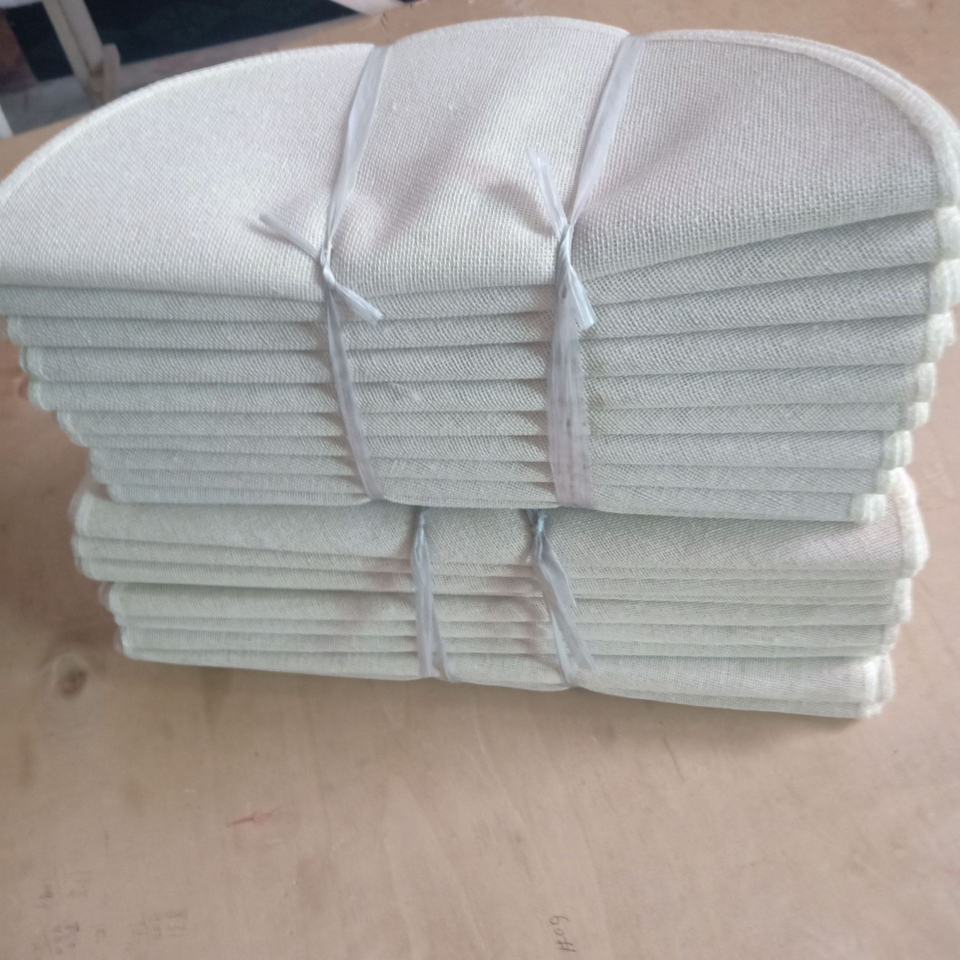 2628 Encrypted NonSizing Lock Edge Food Steamers Cloth Cotton Steamed Buns Dumplings round Steamer Cloth