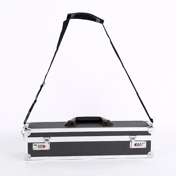 Professional Tool Storage Box Aluminum Toolbox Multi-Functional Aluminum Combination Lock Blade Carrier Factory Supply
