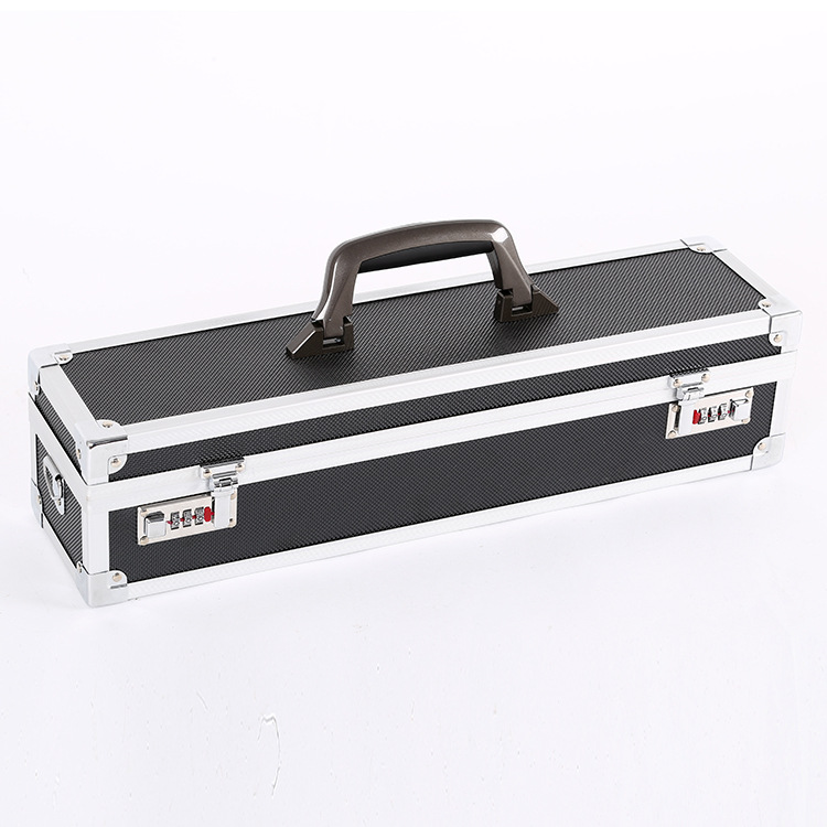 Professional Tool Storage Box Aluminum Toolbox Multi-Functional Aluminum Combination Lock Blade Carrier Factory Supply