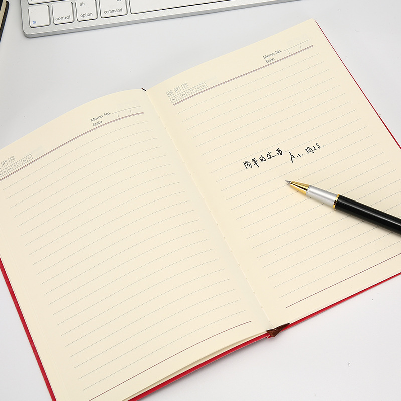 Currently Available A5 Notebook Custom Pu Notebook Custom Logo Business bi ji ben zi Office Secret Diary with Lock and Photo for Hand Ledger