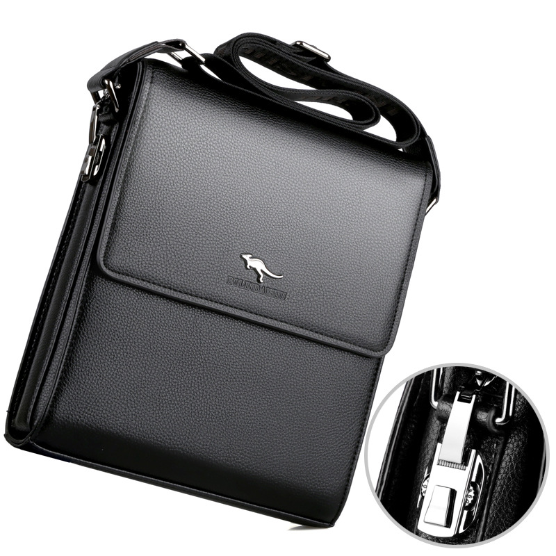 Berlin Kangaroo Men&#039;s Shoulder Bag Casual Fashion Men&#039;s Messenger Bag Anti-Theft Password Lock Men&#039;s Bags One Product Dropshipping