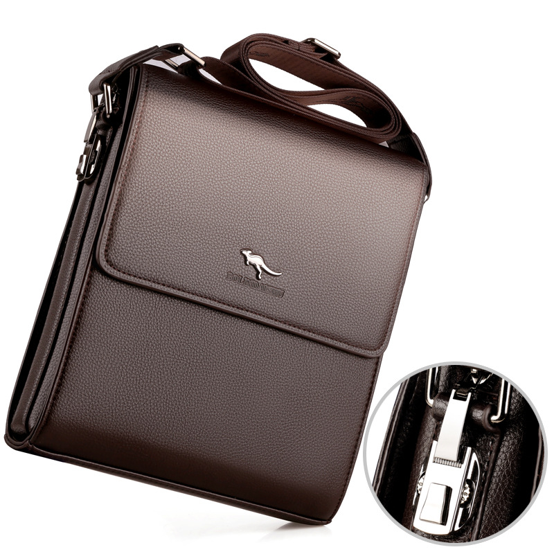 Berlin Kangaroo Men&#039;s Shoulder Bag Casual Fashion Men&#039;s Messenger Bag Anti-Theft Password Lock Men&#039;s Bags One Product Dropshipping