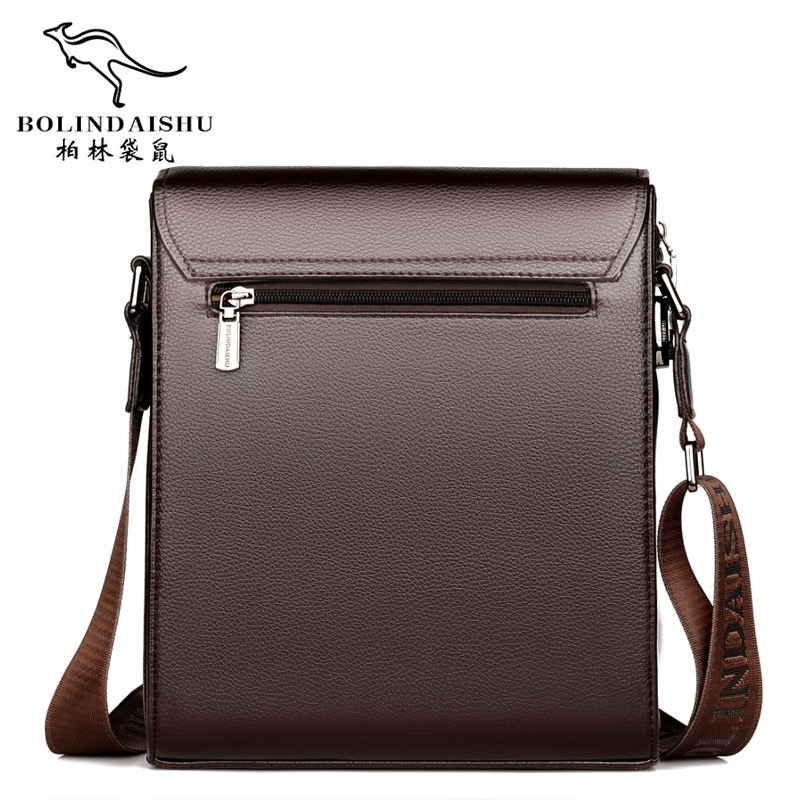 Berlin Kangaroo Men&#039;s Shoulder Bag Casual Fashion Men&#039;s Messenger Bag Anti-Theft Password Lock Men&#039;s Bags One Product Dropshipping