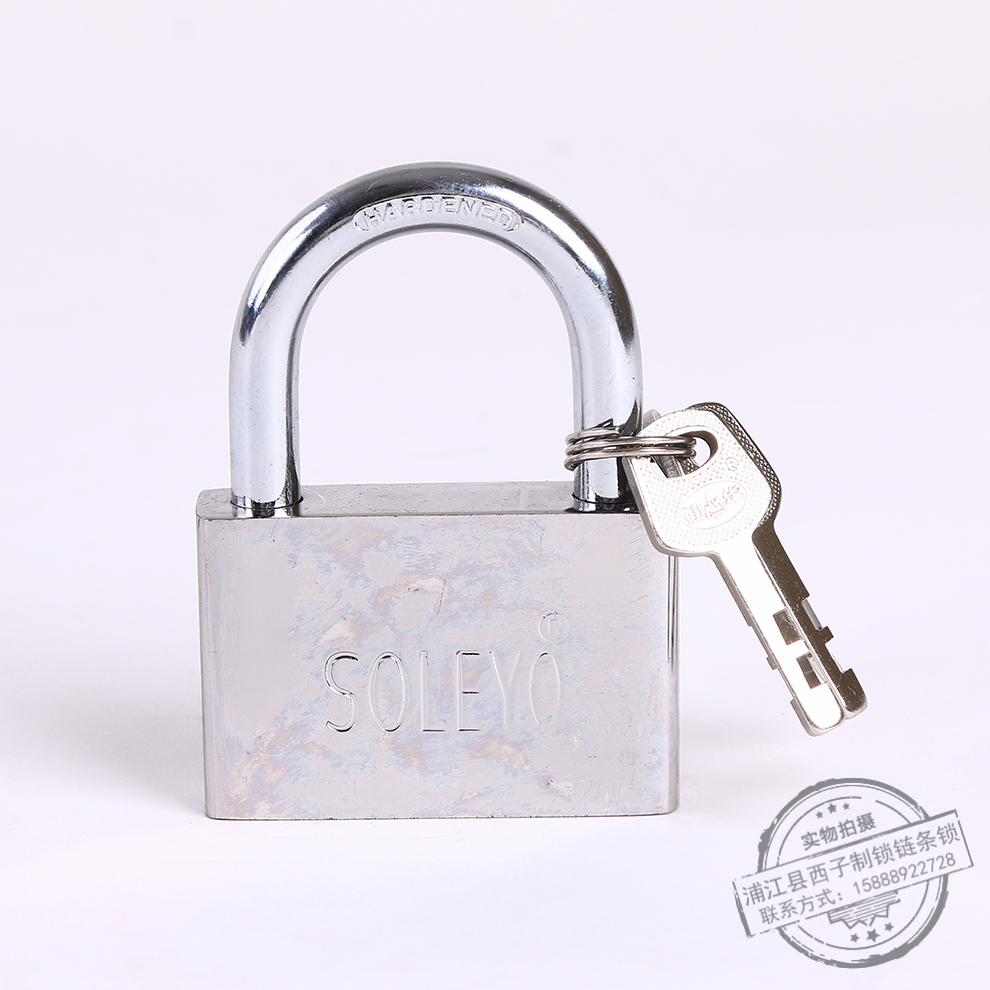 Large Dormitory Padlock Anti-Collision Waterproof Anti-Rust Household Rainproof Lock Head Cabinet Toolbox Carriage Lock Cabinet Door Lock