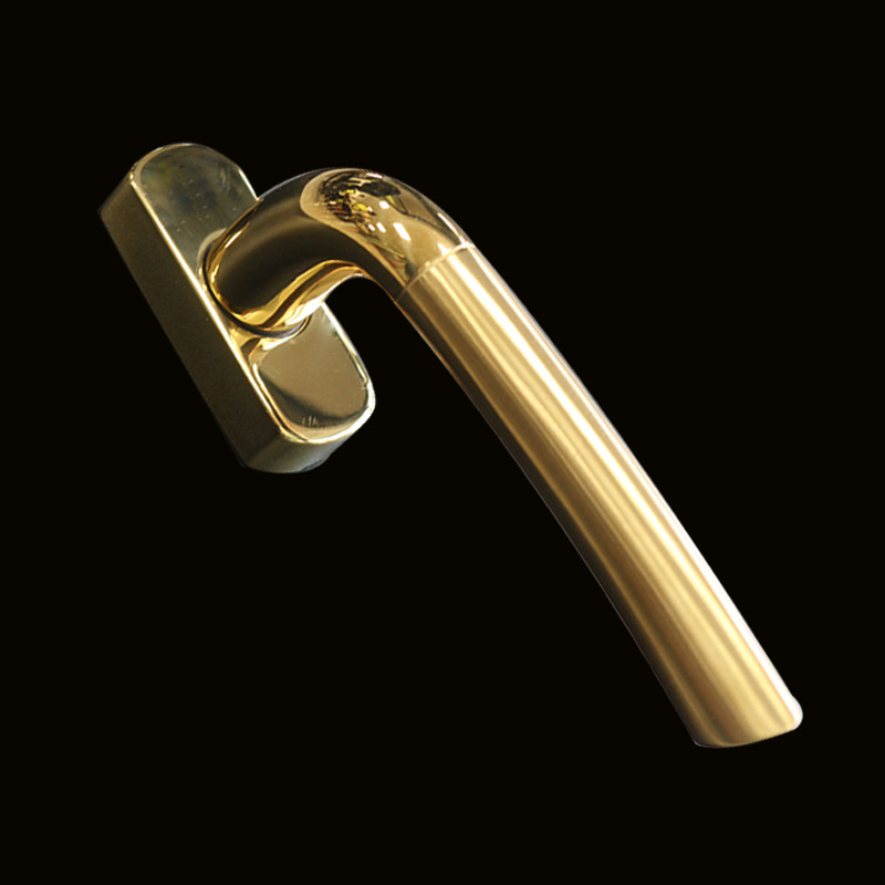 German Rooster Hardware Handle Double-Layer Thickened Handle Anti-Theft Door Lock Entry Door Smart Double Movable Handle