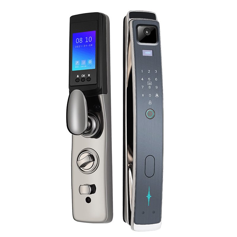 Automatic Fingerprint Lock 3D Face Recognition Smart Lock Password Lock Household Anti-Theft Door Lock Electronic Lock Factory Wholesale