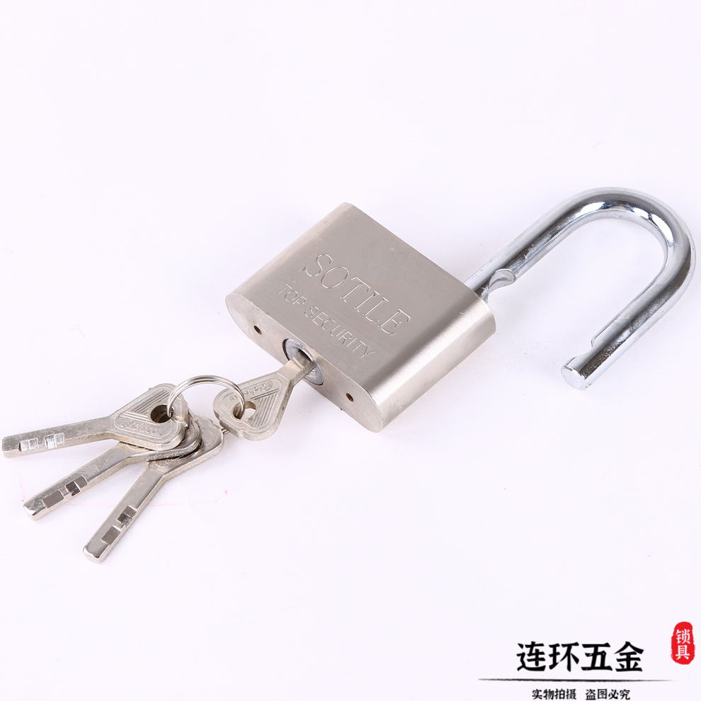 Large Rounded Blade Padlock Anti-Theft Anti-Skid Door Lock for Student Dormitory Cabinet Lock Head Specifications and Styles