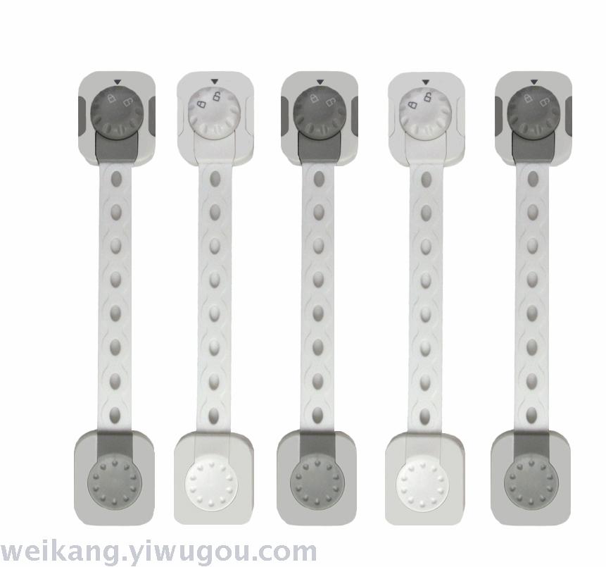Children&#039;s hand cabinet door lock drawer lock multi-function refrigerator lock baby protection toilet lock security supplies