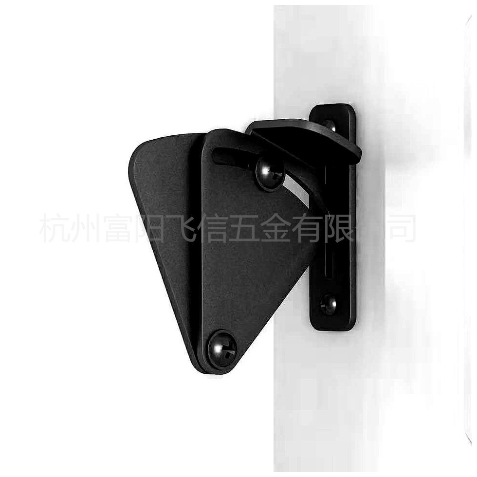 Barn Door Carbon Steel Door Lock Stainless Steel Mobile Door Lock Barn Sliding Door Lockable Door Hanging Rail Door Lock
