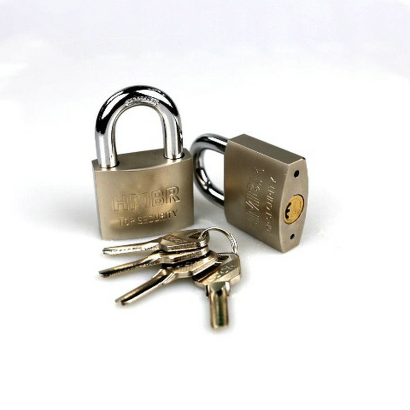 Manufacturers Supply 40mm Arc Atomic Hmbr Copper Core Iron Locks Open Waterproof Anti-Theft Padlock Door Lock