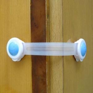 Multi-functional safety lock with long single-open cabinet door lock children&#039;s wardrobe refrigerator lock