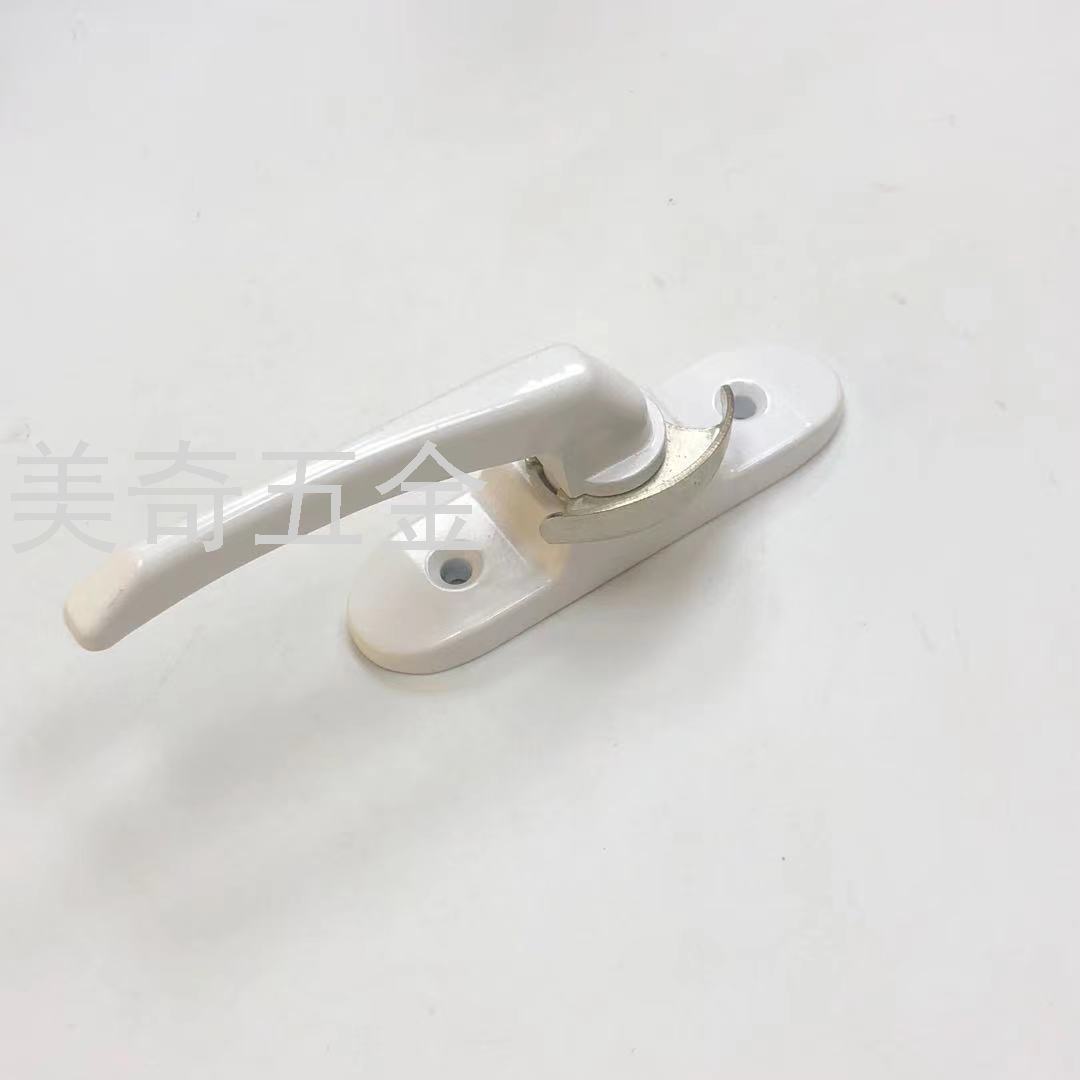 Door and Window Buckle Window Lock Plastic Steel Window Lock Translation Door and Window Crescent Lock Sliding Door Window Anti-Theft Sliding Door Buckle Crescent Lock