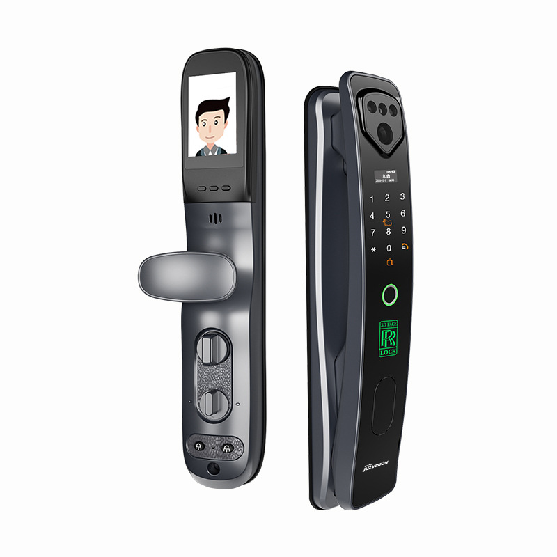 3D Face Recognition Fingerprint Lock Smart Cat&#039;s Eye Automatic Electronic Smart Door Lock Household Anti-Theft Door Smart Lock