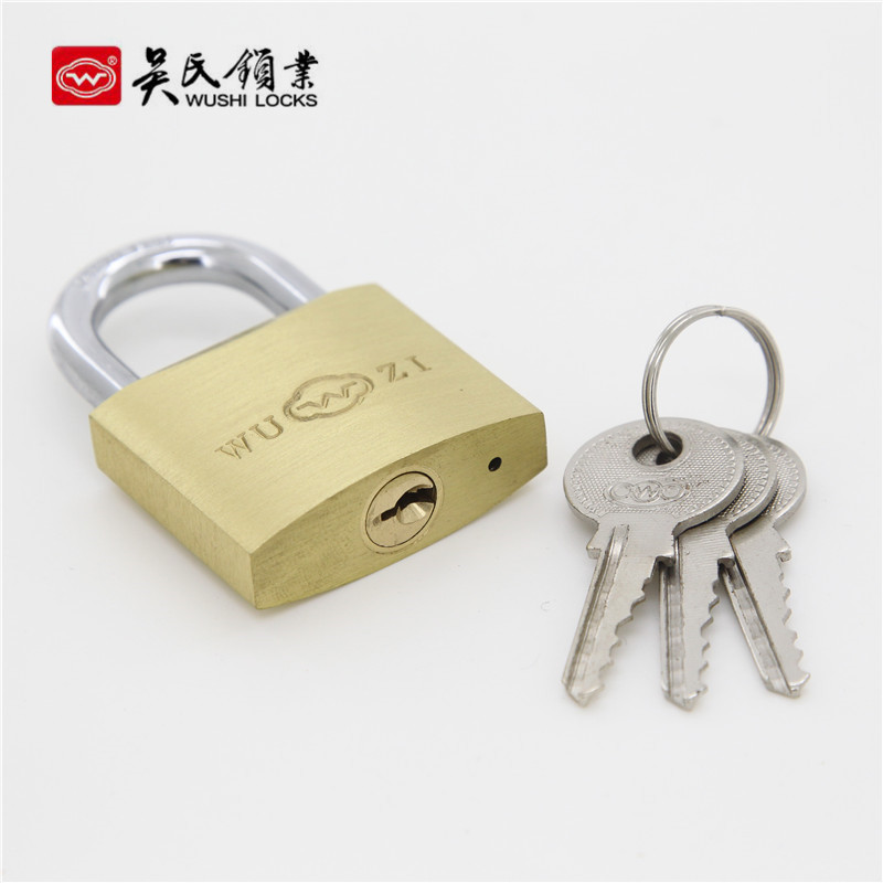 Household Old-Fashioned Padlock Outdoor Waterproof Anti-Theft Door Lock All Copper Lock Universal Lock Head