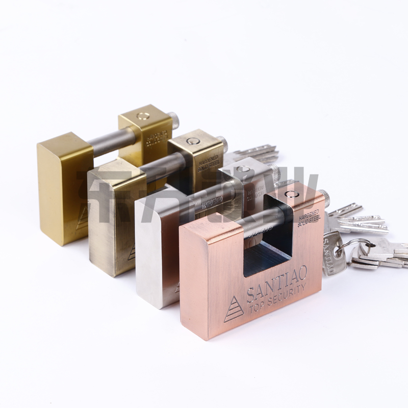 Giant Lateral Opening Padlock Dormitory Warehouse Large Doors and Windows Anti-Skid Shear Anti-Theft Anti-Rust Beam Super B- Grade Blade Large Lock Head