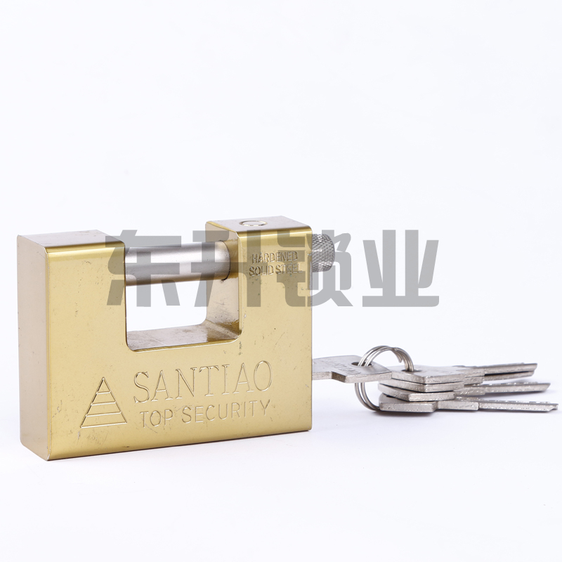 Giant Lateral Opening Padlock Dormitory Warehouse Large Doors and Windows Anti-Skid Shear Anti-Theft Anti-Rust Beam Super B- Grade Blade Large Lock Head