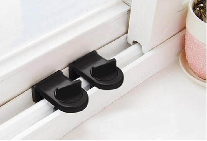 Panning door and window child safety lock anti-theft lock lock push pull plastic steel aluminum alloy window limiter door and window door lock