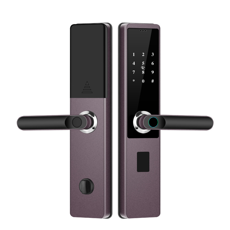 SOURCE Manufacturers Hold Fingerprint Lock Electronic Lock Household Anti-Theft Door Lock Password Engineering Door Smart Lock