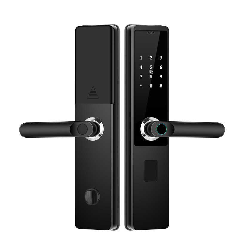 SOURCE Manufacturers Hold Fingerprint Lock Electronic Lock Household Anti-Theft Door Lock Password Engineering Door Smart Lock