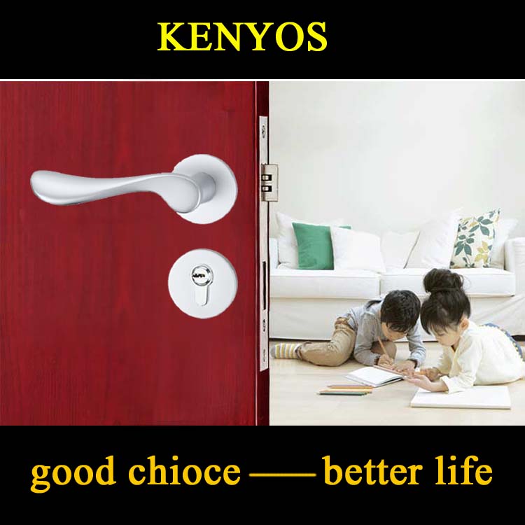KENYOS direct sales space aluminum split lock interior door lock F2