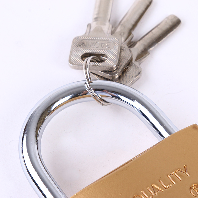 As many as rust padlock door household, cabinet door long beam short beam small lock anti-theft lock