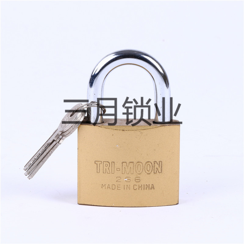 General lock small padlock imitation copper padlock students wardrobe small lock case lock warehouse door iron lock head