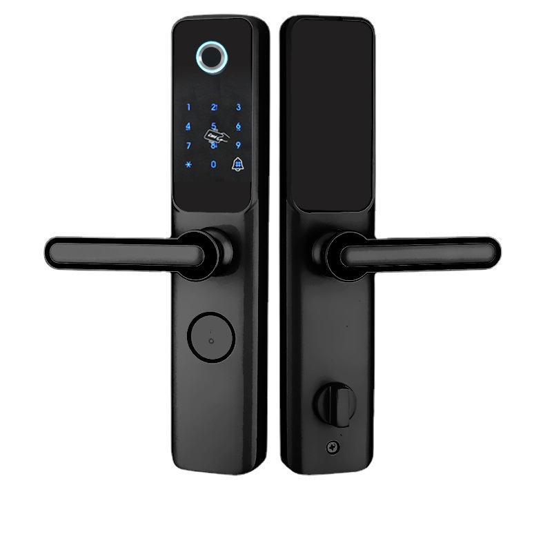 Holding Jinjituan Wholesale Household Anti-Theft Door Office Door Electronic Lock Fingerprint Lock Password Lock Smart Lock Fingerprint Lock