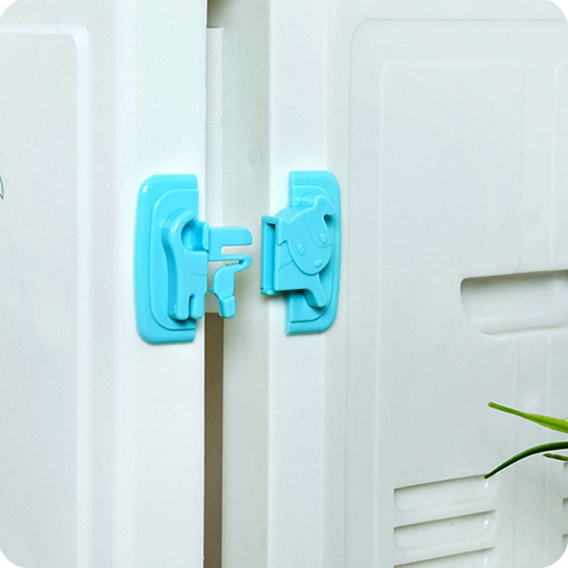 Cuddly puppy safety lock baby safety clamp lock cabinet door safety lock lock refrigerator lock