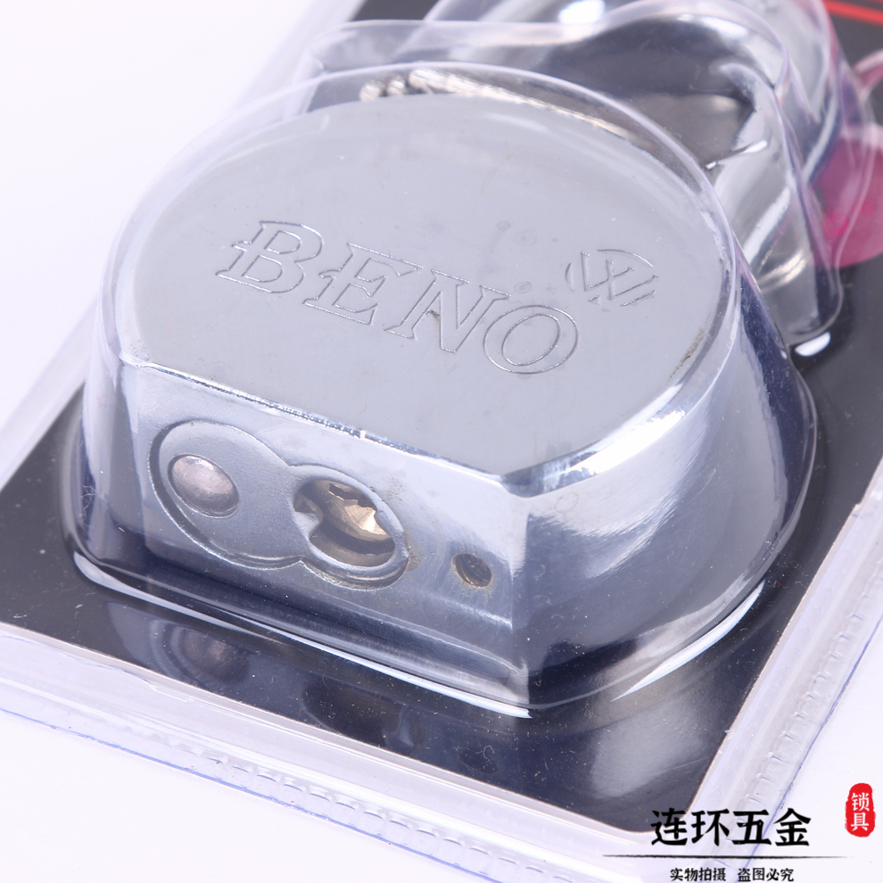 Outdoor Anti-Theft Anti-Skid Warehouse Door Padlock round Steel Padlock Horizontal Lock Cylindrical Lock Anti-Theft Anti-Skid Padlock