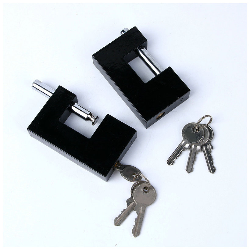 Direct Open Anti-Theft Anti-Skid across Iron Old-Fashioned Open Fuel Tank Anti-Shear Giant Battery Chassis Lock Head Door Lock Padlock