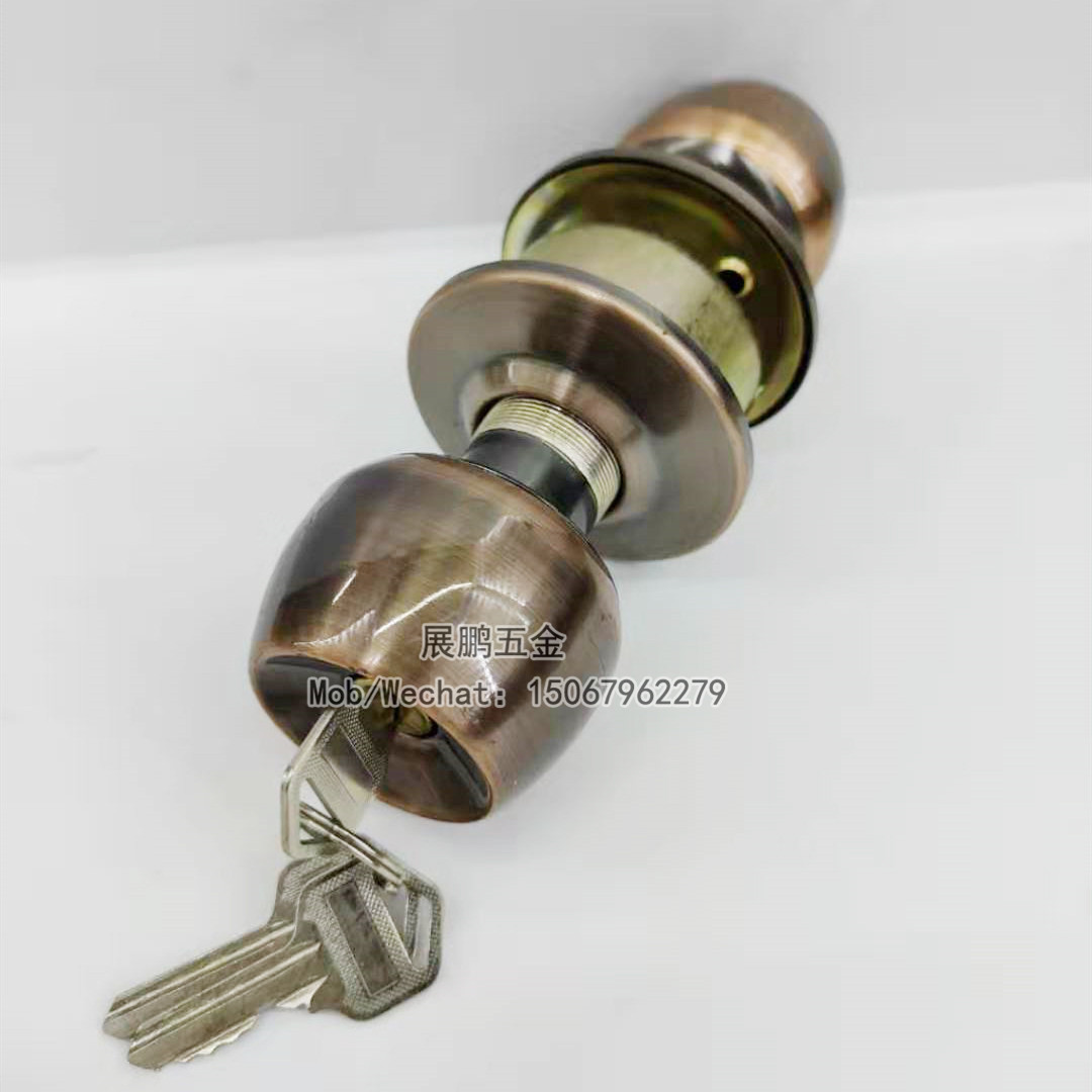 Spherical Lock Door Lock Exterior Door Lock 5831 Barrel Ball Lock South American Lock Stainless Steel Room Door Lock