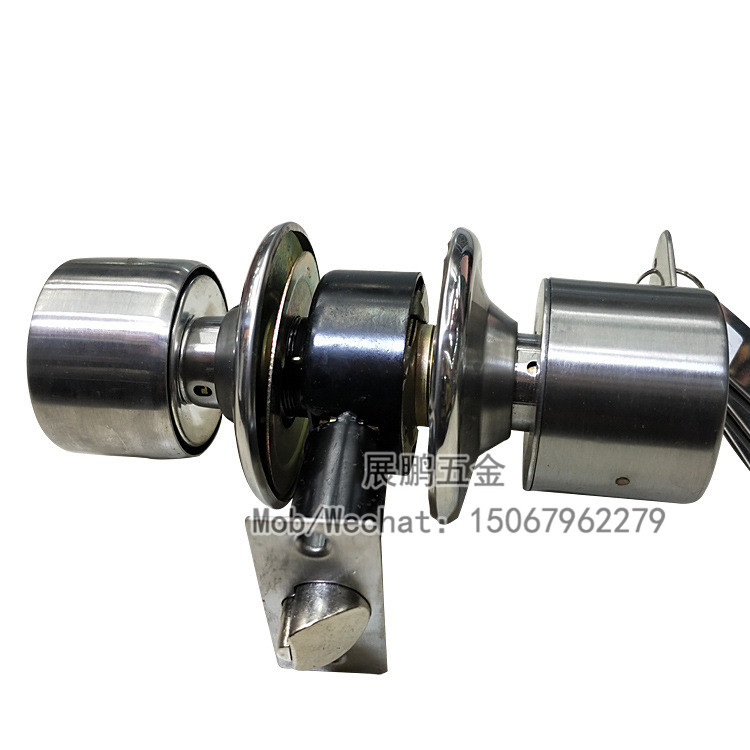 Wholesale Hotel Stainless Steel Magnetic Card Lock Residential Hotel Door Spherical Lock Old-Fashioned Card-Inserting Hotel Door Lock