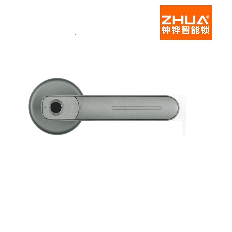 Indoor Bedroom Wooden Door Fingerprint Lock Office Home Ball Lock Door Lock Handle Electronic Smart Lock Room Door Fingerprint Lock