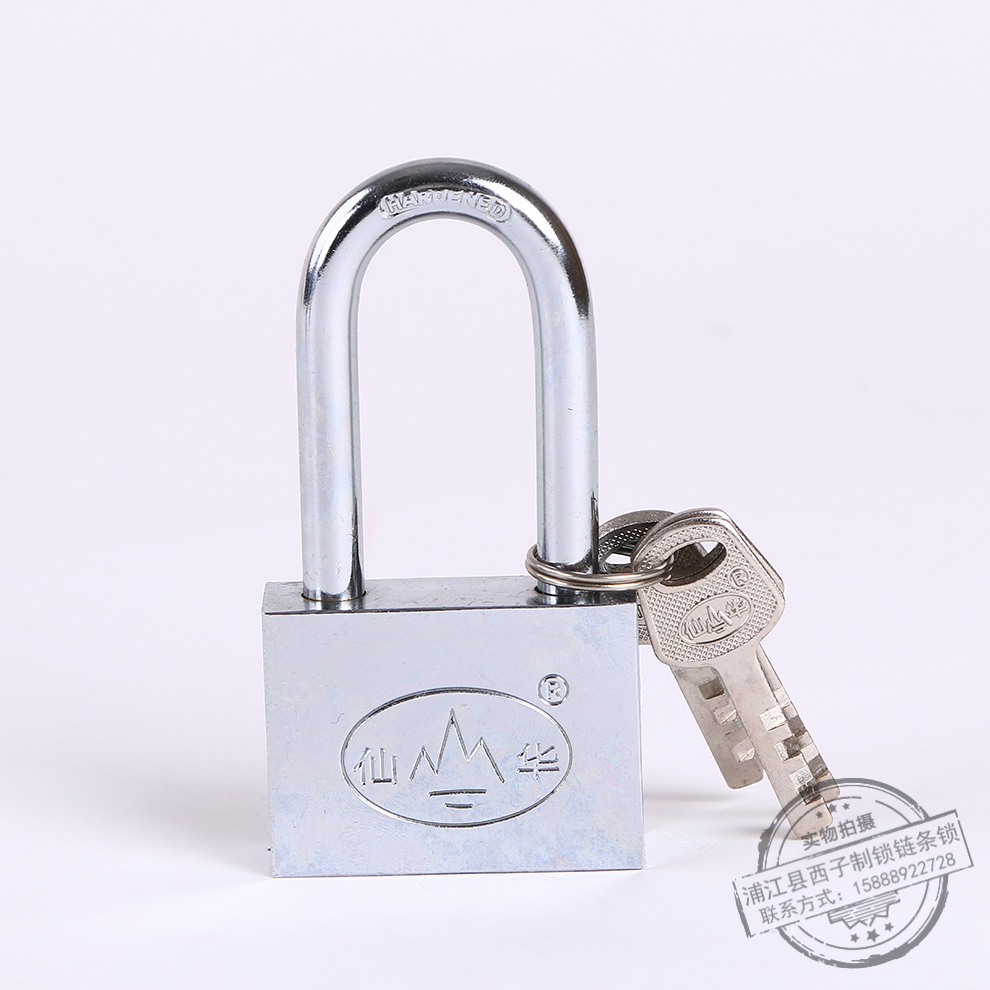 Cabinet Lock Student Dormitory Lock Stainless Steel Lock Household Old-Fashioned Long Beam Padlock Security Lock Door Waterproof Iron Locks
