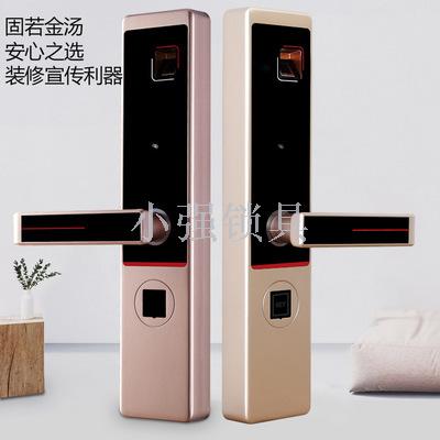 Fingerprint combination lock security door smart door lock home stay accommodation rental housing office hotel hotel 