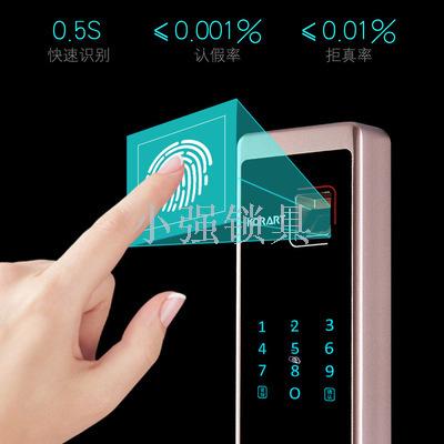 Fingerprint combination lock security door smart door lock home stay accommodation rental housing office hotel hotel 
