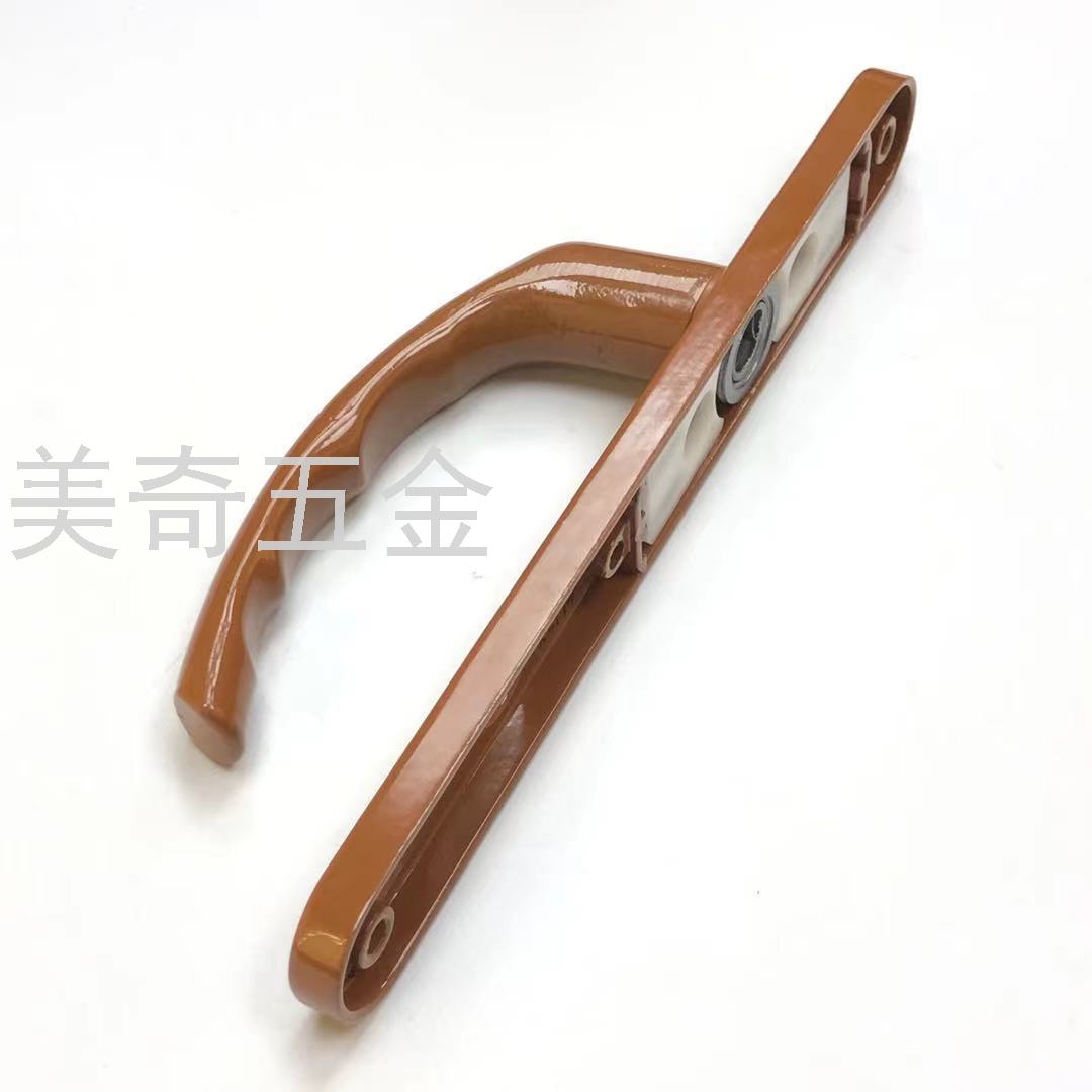 Aluminum Alloy Indoor Universal Indoor Bedroom Noiseless Door Handle Bathroom Door Lock Keyless Bathroom Toilet