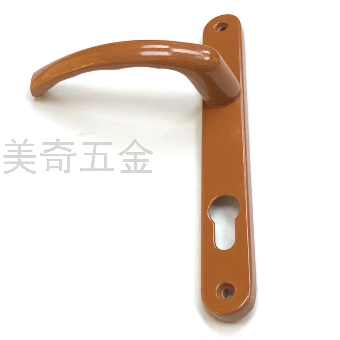 Aluminum Alloy Indoor Universal Indoor Bedroom Noiseless Door Handle Bathroom Door Lock Keyless Bathroom Toilet