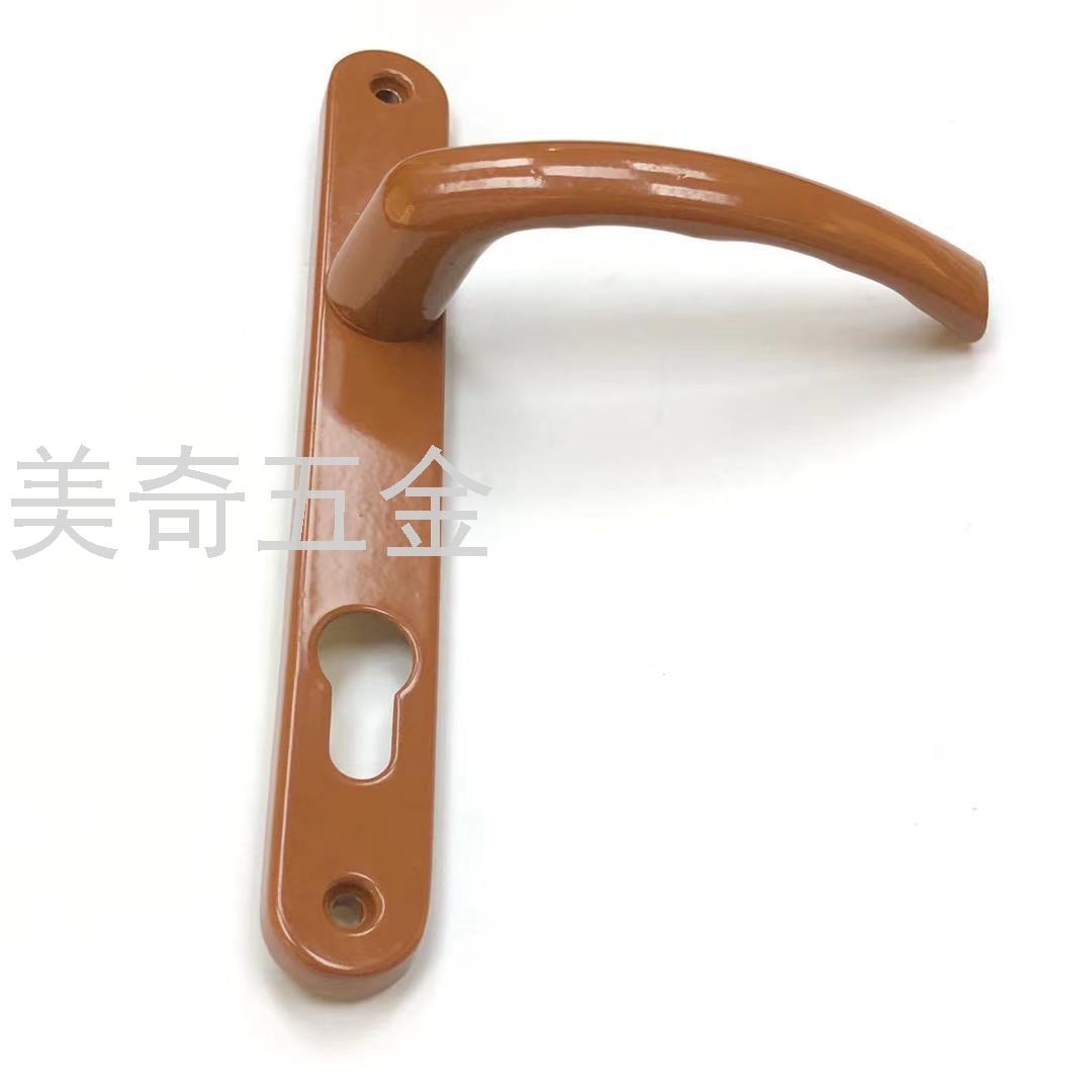 Aluminum Alloy Indoor Universal Indoor Bedroom Noiseless Door Handle Bathroom Door Lock Keyless Bathroom Toilet