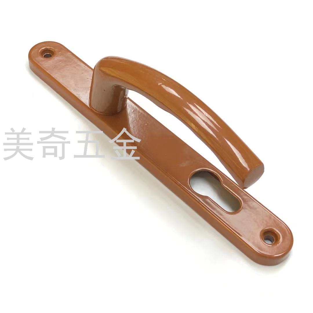 Aluminum Alloy Indoor Universal Indoor Bedroom Noiseless Door Handle Bathroom Door Lock Keyless Bathroom Toilet